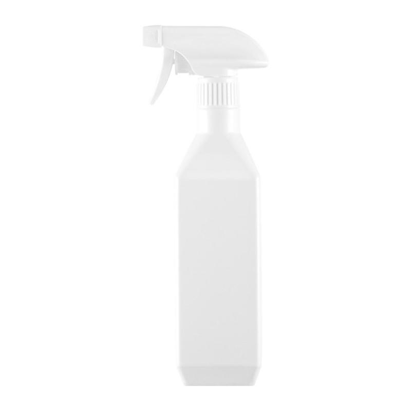 

Portable Plastic Empty Spray Bottle Hand Pressure Spray Water Kettle 500ml Large Capacity Bottle, White