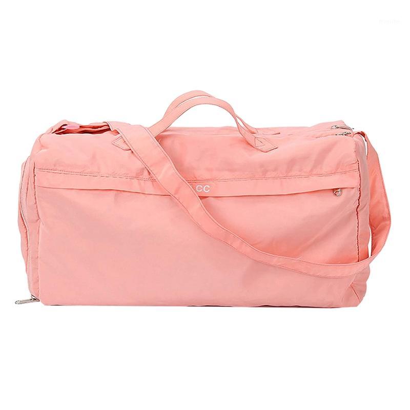 

Waterproof Couple Hand Luggage Wet and Dry Separation Yoga Swimming Women's Bag Fitness Bag Sports Luggage Travel1, Pink