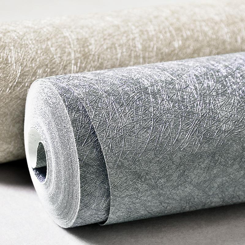 

Wallpapers Modern Wallpaper 3d Silk Texture Waterproof Embossed For Living Room Bedroom Home Decor Silver Gray Papel De Parede