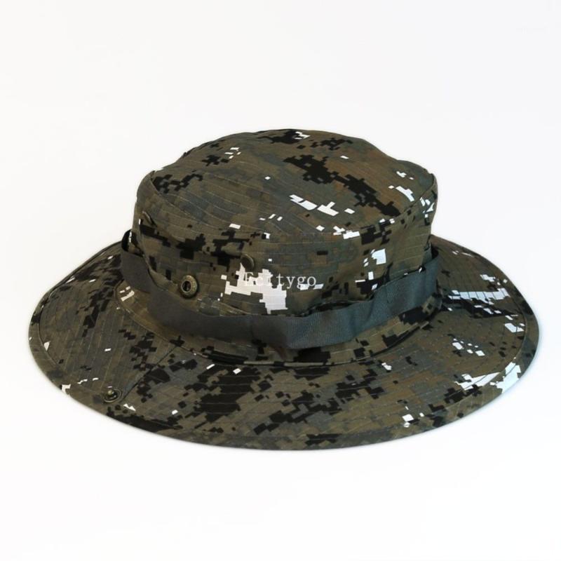 

Stingy Brim Hats Wholesale-5X Womens Mens Unisex Cool Camo Camouflage Boonie Cap Sun Bucket Bush Army Fishing Hiking A2 Hunting Hat1, Yellow