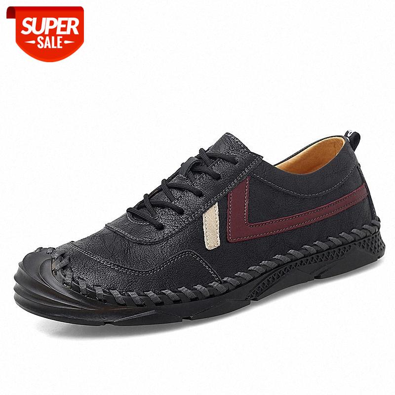 

Autumn Men's Shoes Fashion Trend Men's Casual Shoes Comfortable Breathable Flat Outdoor Mans Footwear Big Size 38-47 #eI5U