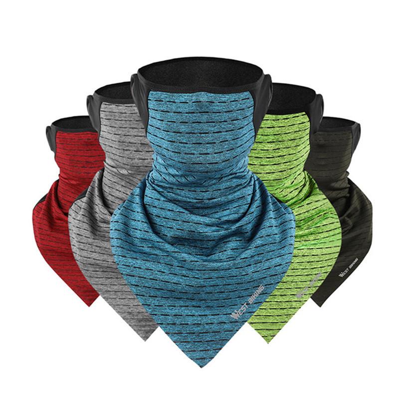 

Printing Style Outdoor Scarf Mask Turban Magic Scarves Face Mesh Headband Neck Bandanas Men Women, Red