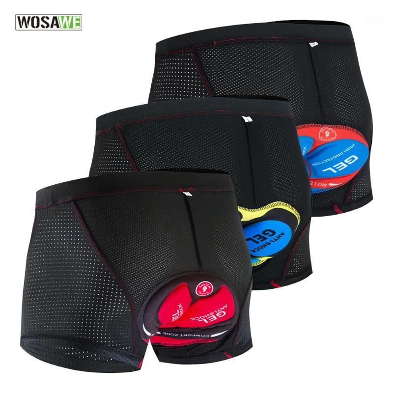 

WOSAWE 2020 Lycra Cycling Underwear Pro 5D Gel Pad Shockproof Cycling Shorts Road Bicycle Bike Underpant1