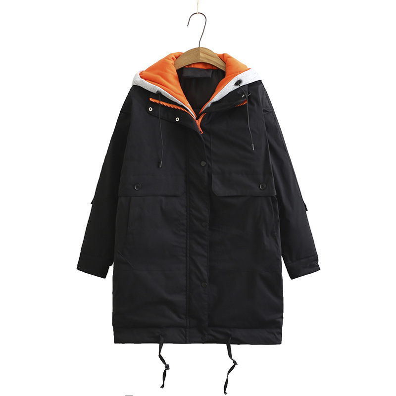 

Warm Winter Woman's Coat Long Parka Fashion Thick with High Quality Hood Women's Clothing Jacket 8kkh, Beige