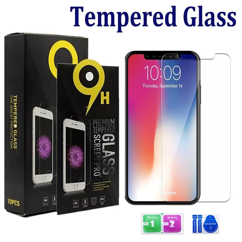 

For Iphone 12 Tempered Glass Screen Protector Film 0.26mm 9H 2.5D For Iphone 11 Pro Max 11 Pro X Xr Xs Max 8 7 6S Plus 5S