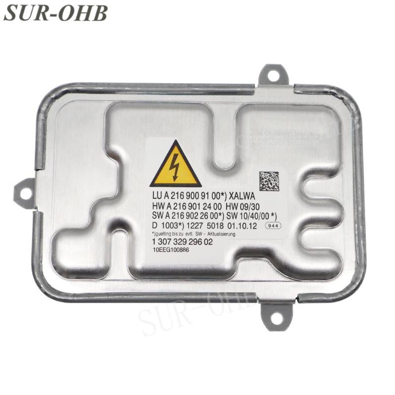 

New 130732929602 Xenon Headlight Ballast A2169009100 XALWA HW A2169012400 SW A2169022600 Control Unit for D1S R 1 307 329 296 02