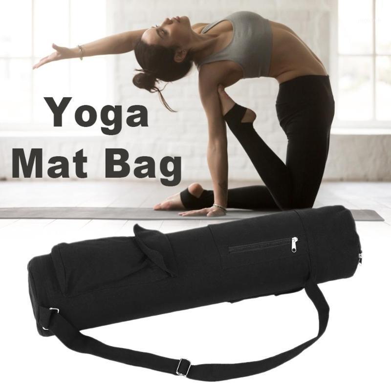 

Yoga Mat Bag Multifunctional Pocket Exercise Yoga Sling Carrying Shoulder Storage Waterproof Bag Dance Mat Fitness Backpack1, Red