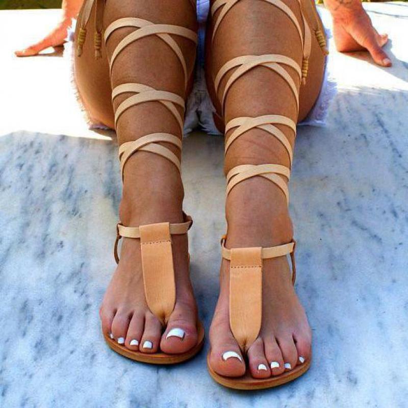 

Shoes Women Flat Sandals With Rubber Beach Summer Ladies Cross Strap Sexy Sandalias Feminina Zandalias Verano Femenina1, Black