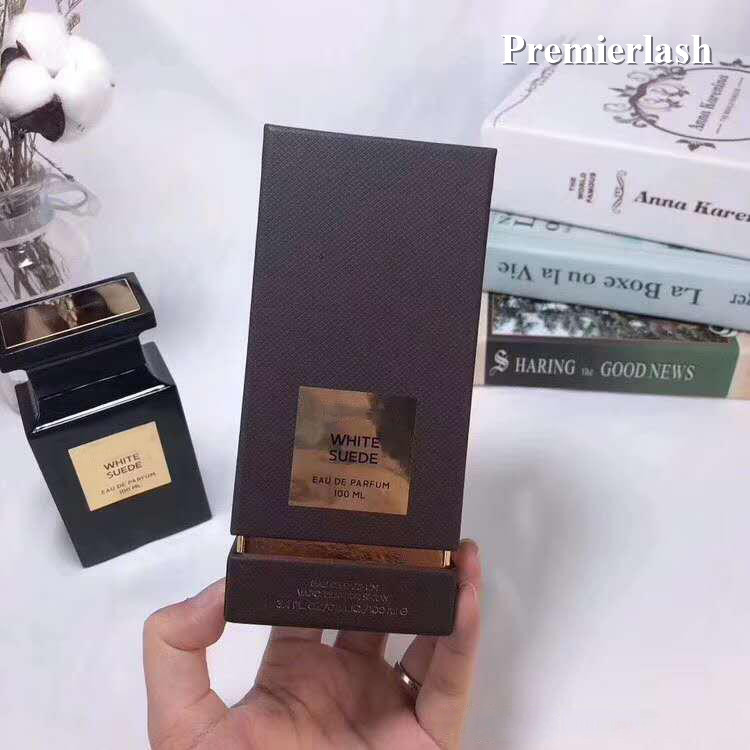 

White Suede Perfume 100ml 3.4fl.oz Men Women Ford Neutral Perfume Fragrance Wood Tobacco Long Lasting Good Smell Cologne Spray Fast Ship