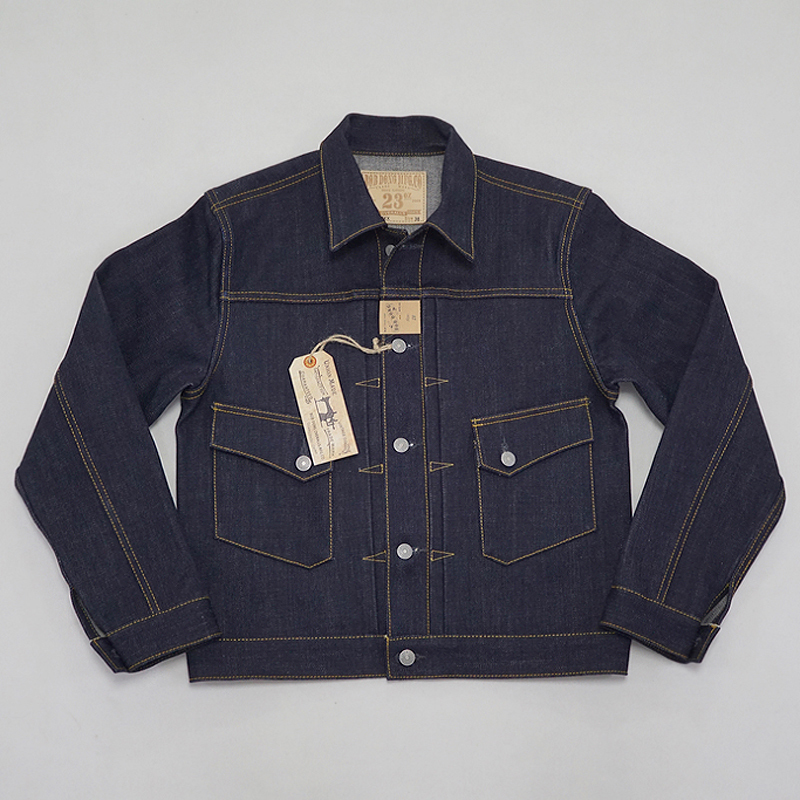 

23oz in denim, vintage jungle jacket 507xx truckers VUCT, Navy blue