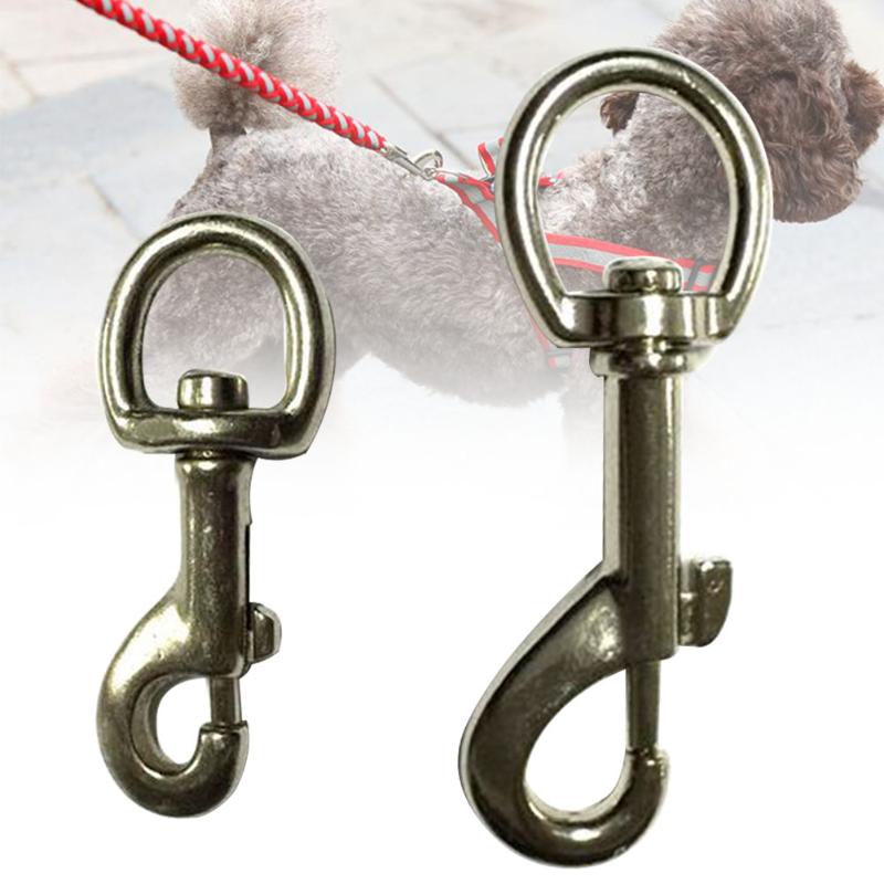 

5pcs Trigger Outdoor Dog Buckle Snap Hook Swivel Spring Clasp Carabiner Pet Clip Keychain Accessories Home Camping Multi-Purpose