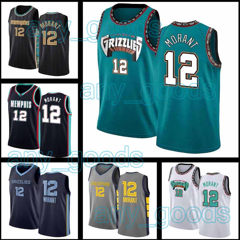 

2021 Men Kids Memphis Grizzlies Edition Ja 12 Morant Basketball Jerseys Youth Morant Jerseys Green White Devin 1 Booker Chris 3 Paul, 2021 jersey(huixiong)