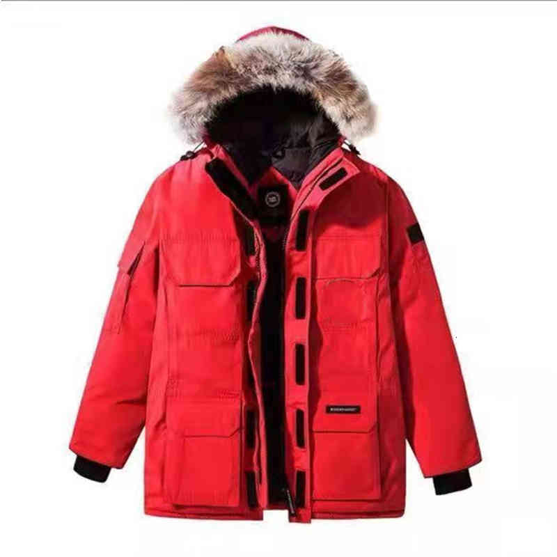 

Men's Down & Parkas jacket down hooded women's leisure outdoor warm short multi coat to withstand the severe winter FCAD