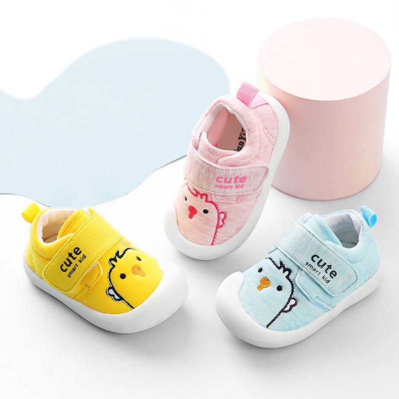 

First Walker Baby Girl Boy Floor Toddler Shoes Breathable Casual Animal Newborn Rubble Soft Bottom Fashionable Non-Slip, Pink