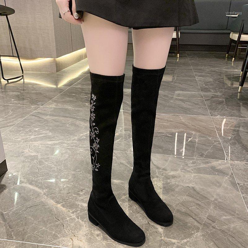 

Sexy Boots Female Shoes Round Toe Boots-Women Luxury Designer Winter Footwear Ladies Autumn Black Rubber 2020 Low1