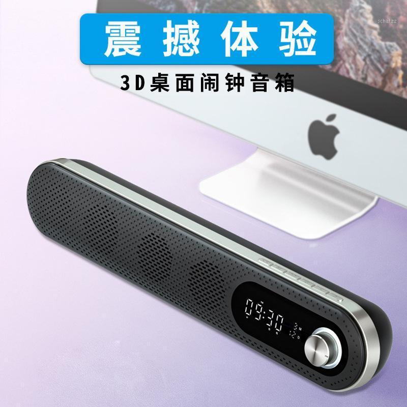 

Wired Wireless Speaker LED Hi-Fi Soundbar ALarm Clock Bass Column Home Theater Bluetooth Speaker Surround Sound Bar AUX USB TF1