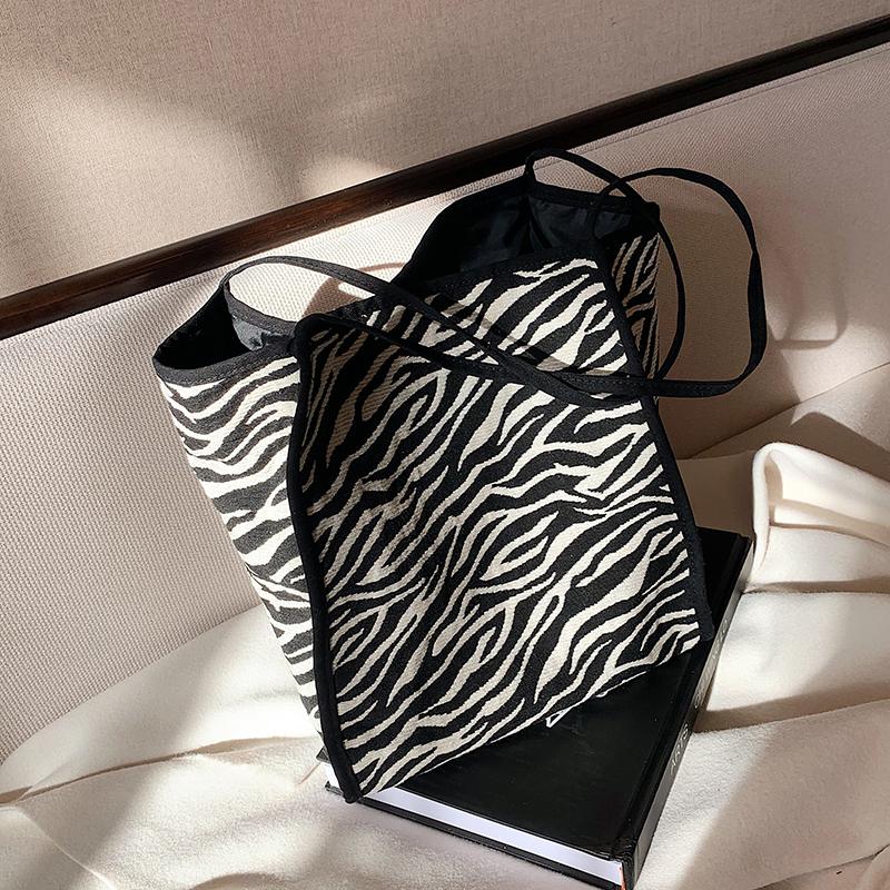 

Grid Leopard Grai Luxury Handbags 2021 Women's Winter Fashion Big Shoulder Bag My Melody Large Sac a Main Femme