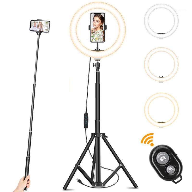 

10inch 160CM LED Selfie Ring light with adjustable stand tripod phone holder ringlight for Makeup YouTube /Photography Tiktok1