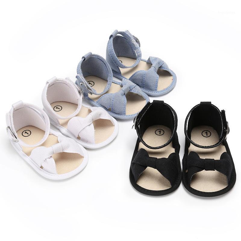 

Small fresh fashion summer girl shoes solid color bow baby girl toddler princess first walker toddler baby shoes1, Black