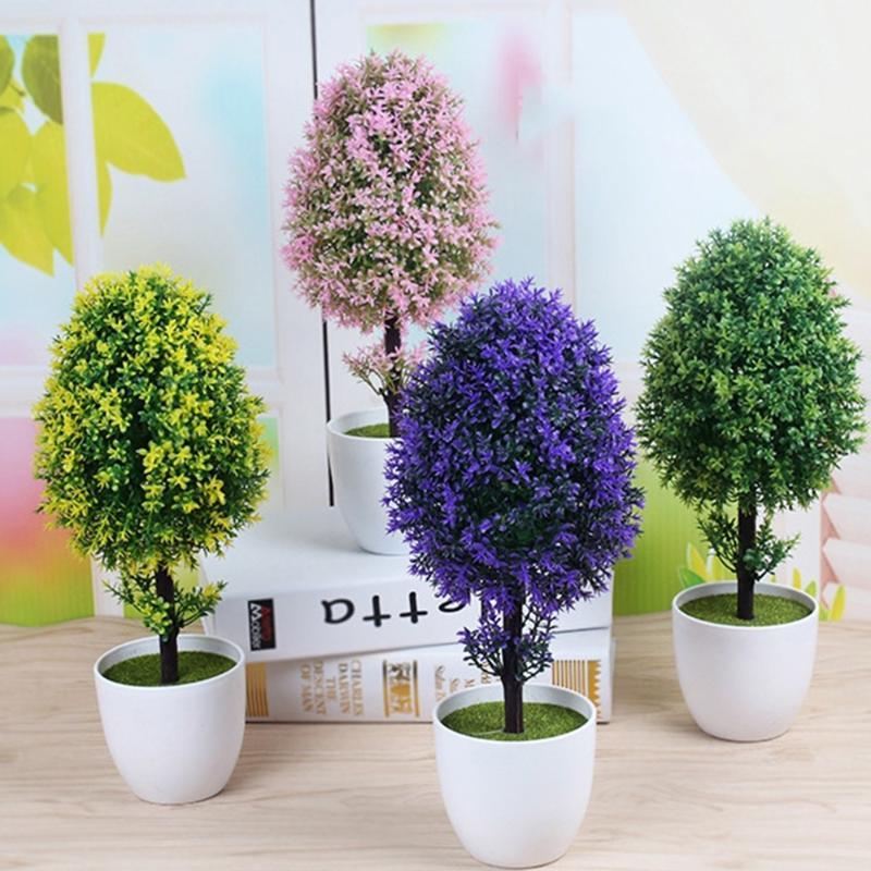 

Christmas Tree Artificial Plants Bonsai Small Tree Pot Plants Fake Flowers Potted Hotel Garden Decor Ornaments Home Decoration1