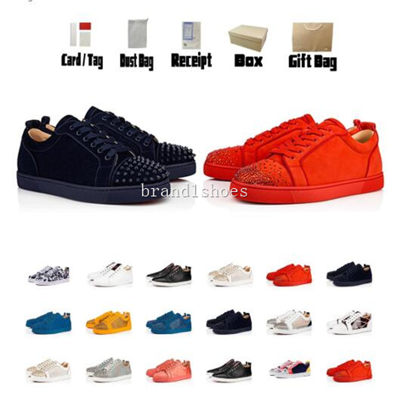 

Share to be partner Compare with similar Items Luxurys Designers Shoes Red Bottom Leather Men Sneakers Women Shoes Trainers White Shoes F, 21