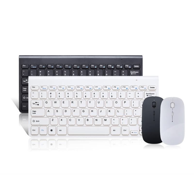 

Mini Wireless Mouse Keyboard For Laptop Desktop Mac Computer Home Office Ergonomic Gaming Keyboard Mouse Combo Multimedia