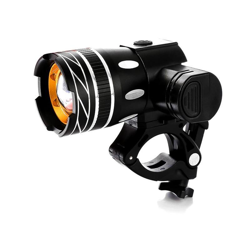

Bike Lights Rechargeable Bicycle Lamp 1500 Lumens LED MTB Ultra Bright Light Front Headlight W/USB Easy To Install For Kid Men
