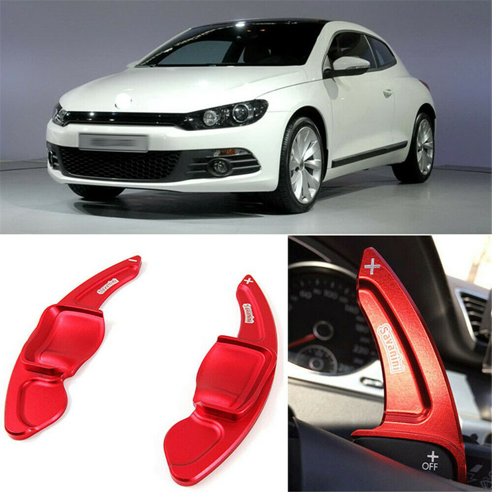 

Alloy Add-On Steering Wheel DSG Paddle Shifters Extension For VW Scirocco 09-14