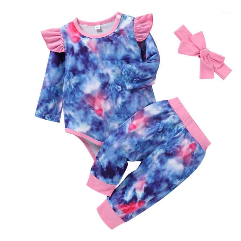 

Baby Girl Clothing Set Soild Kids Headband Romper Pants Baby Boy Jumper Infant Casual Outfits Winter Spring Newborn Jumpsuit1, Qg002a