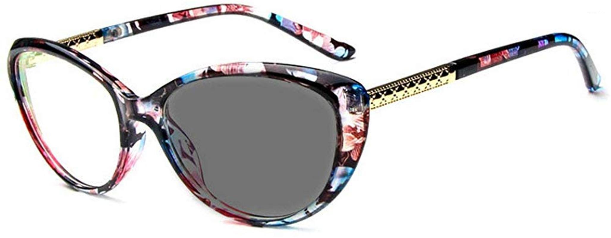 

Black Optics Sunglasses Men Fashion New Square Anti-Fatigue Reading Glasses Sun Photochromic Myopia Glasses UV400 FML1