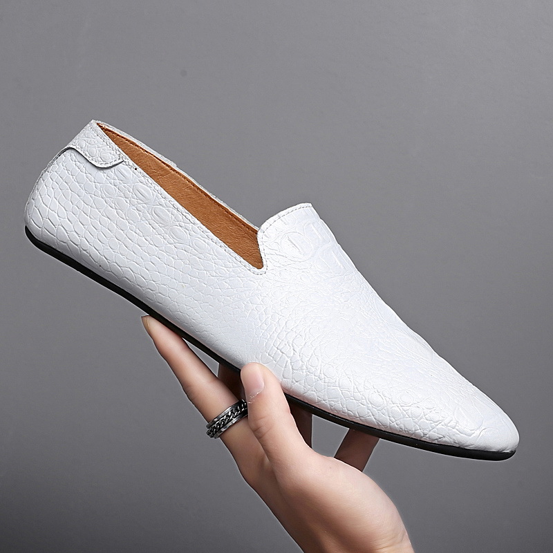 

Genuine leather luxury-branded male moccasins, casual, in legitimate leather, breathable X2KG, Brown.