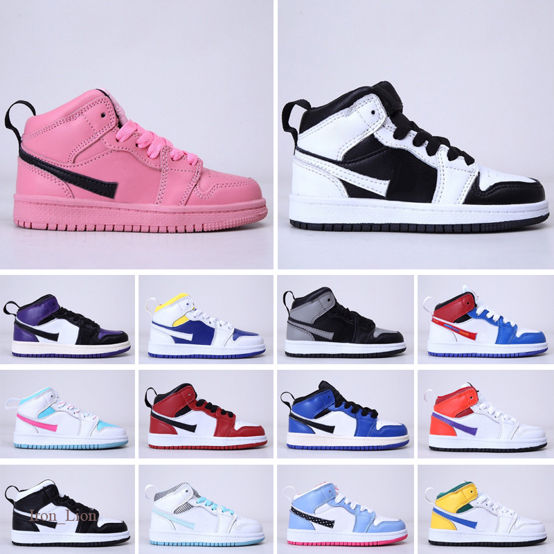 

2021 Baby Kids sneakers top quality Children Athletic Shoes Boys sports Girls Training, Color 2