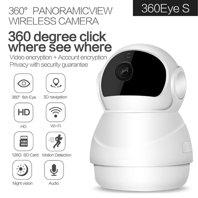 

1080P IP Camera Smart Home Monitor WiFi Camera Wireless IR Night Vision CCTV P2P Two-way Audio Baby Monitor Pet