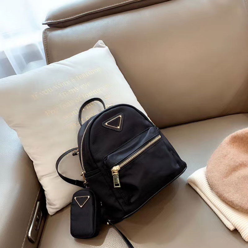 

Womens Backpacks Nylon Backpack Back Pack High Quality Bag Two Piece Bag Backpack Purse Small Purse Bag