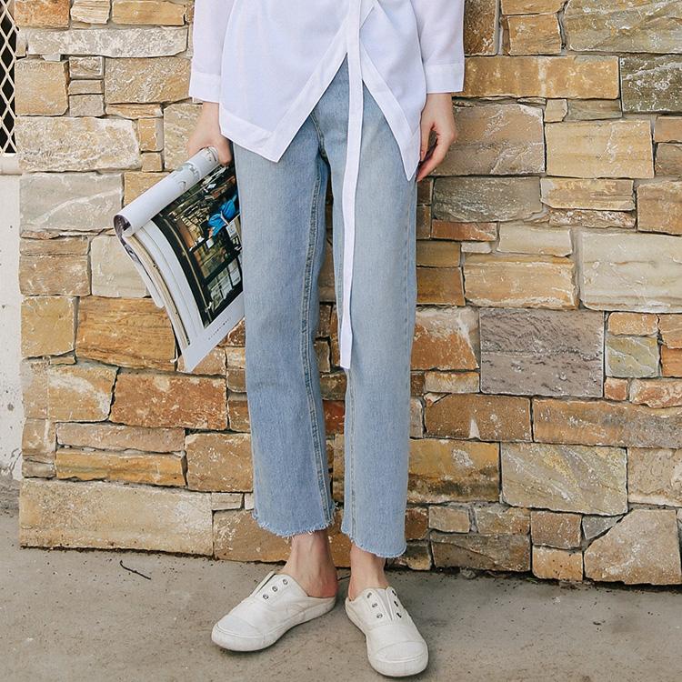 

2021 Spring New Pantalon Femmejeans Woman High Waist Casual Straight Leg Pants Blue Streetwear Retro Quality Jeans