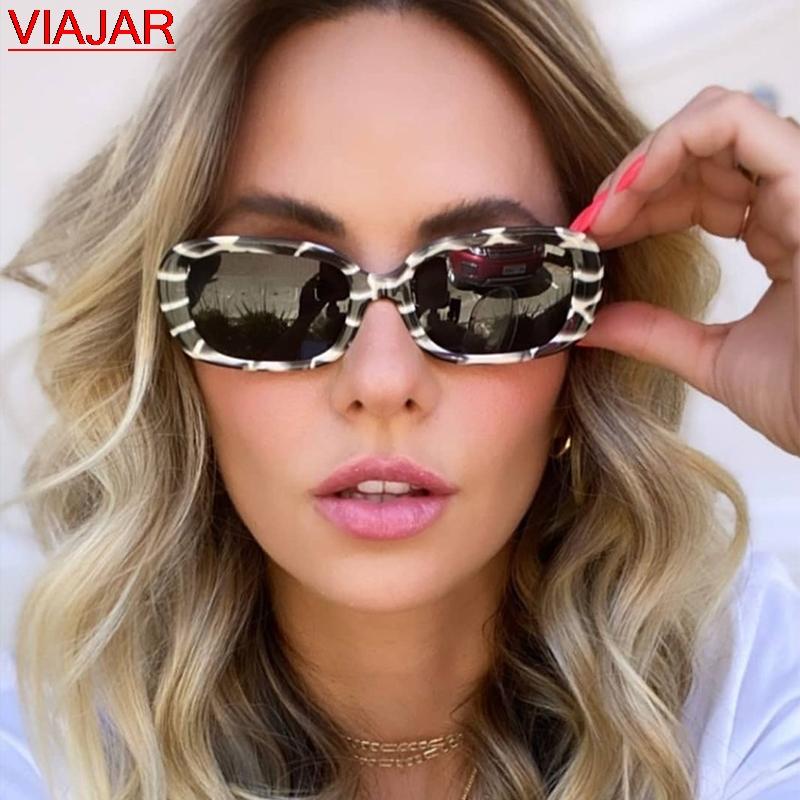 

Sunglasses Brand Designer Women 2021 Fashion Oval Rectangle Sun Glasses For Men Female Shades Woman Eyewear UV400