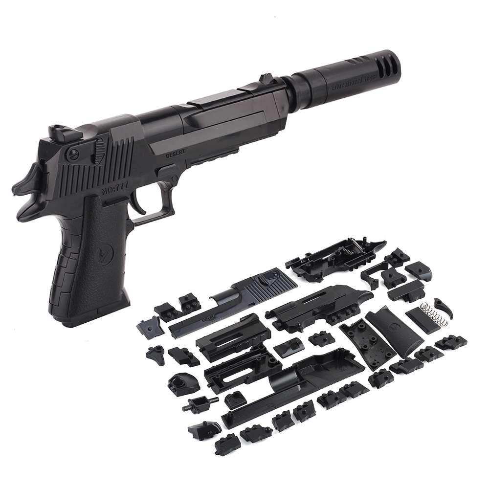 

DIY Assembling Military Gun Puzzle Desert Eagle Gun Pistol Gun Puzzle Kid Boys Gift Outdoor Game Toy For Children
