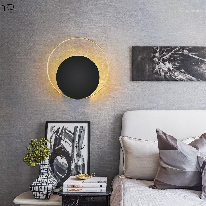 

Nordic Postmodern Atmosphere Led Wall Lamp Creative Individual Kitchen Light Fixtures Living Room Background Bedside Cafe1