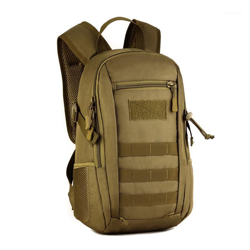 

wholesale 2020 Tactical MOLLE Backpack Children Waterproof Small Backpack School Bags Kids Rucksack Assault Pack 12L1, Khaki
