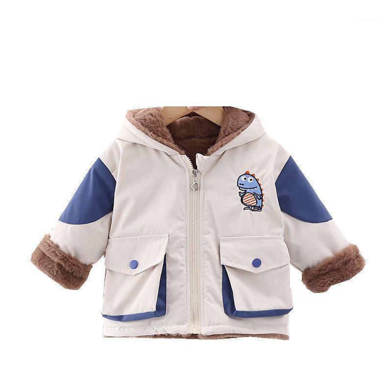 

Fashion Winter Baby Girl Clothes New Children Boys Thick Cotton Hooded Jacket Toddler Cute Casual Costume Kids Sportswear1, Orange