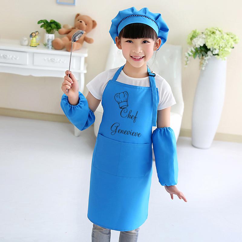 

Children's apron painting clothes anti-fouling kindergarten kitchen clothes child baking art baby kids smock apron