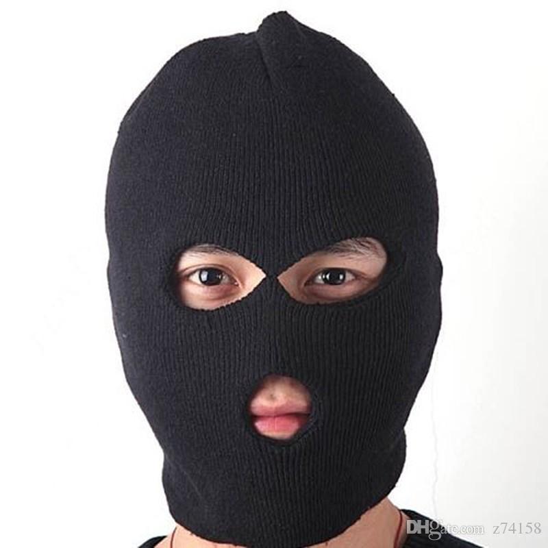 

New Motorcycle Face Windproof Mask Outdoor Sports Warm Ski Caps Bike Balaclavas Scarf Hat Cap HW01, Black