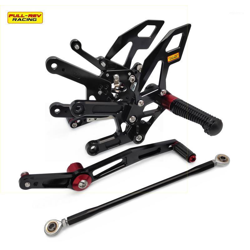 

Full Rev Racing REARSETS Motorcycle Rearset Footpegs For YZF-R6 2006-20141