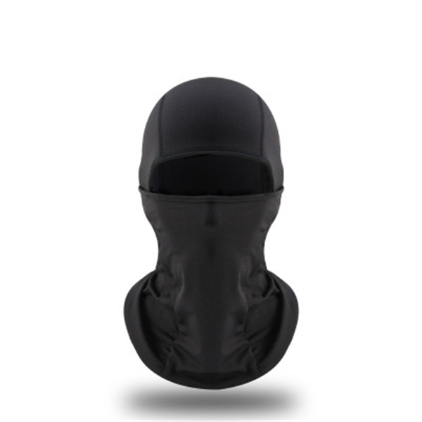 

Face Masks Balaclava Mask Windproof Cotton Full Face Neck Guard Masks Headgear Hat Riding Hiking Outdoor Sports Cycling Masks, Black