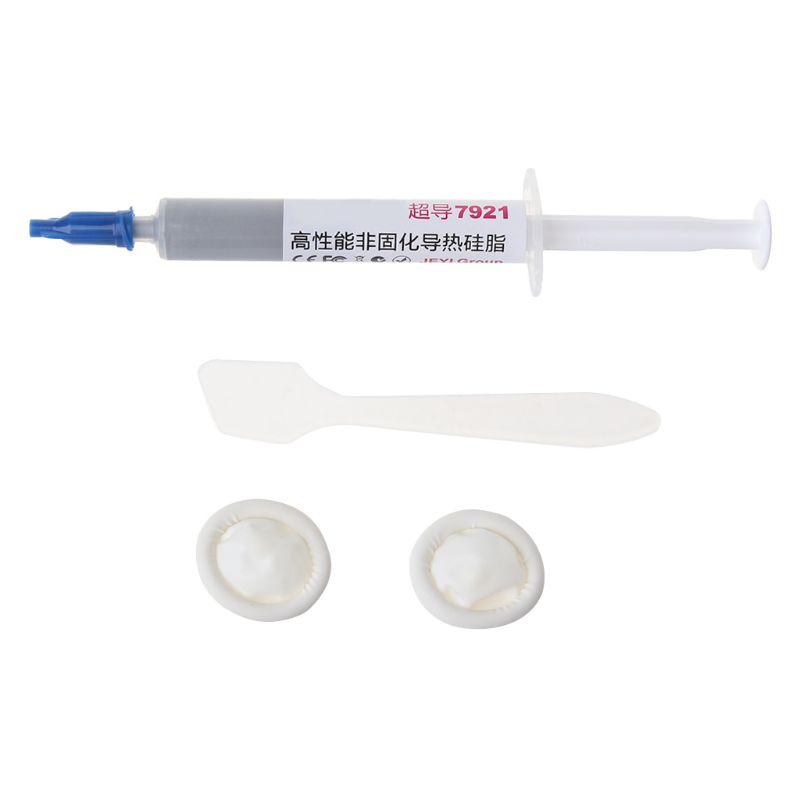 

1Set 3.5g Thermal Grease Paste Silicone Plaster 8W/m.k for CPU GPU Cooler X6HA