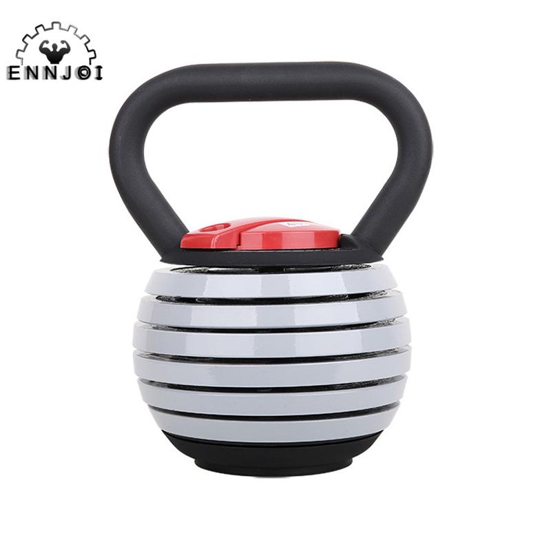 

Kettlebell Adjustable Cast Iron Weight 9 Kg 18kg Weights For Sports Exercise Body Shaping Indoor Fitness Equipment, Red
