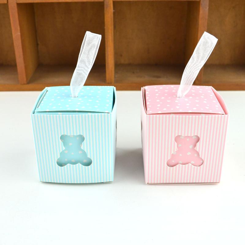 

Hollow Bear Hi Sugar Box Creative Hi Sugar Box Birthday Candy European Baby Gift Bag