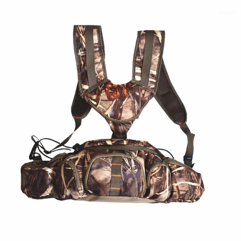 

2020 Outdoor Camouflage Hiking Camping Hunting Shoulder Waist Bacpakc Bag For Sports Travel Trekking Backpack Bags1, Reed camouflage