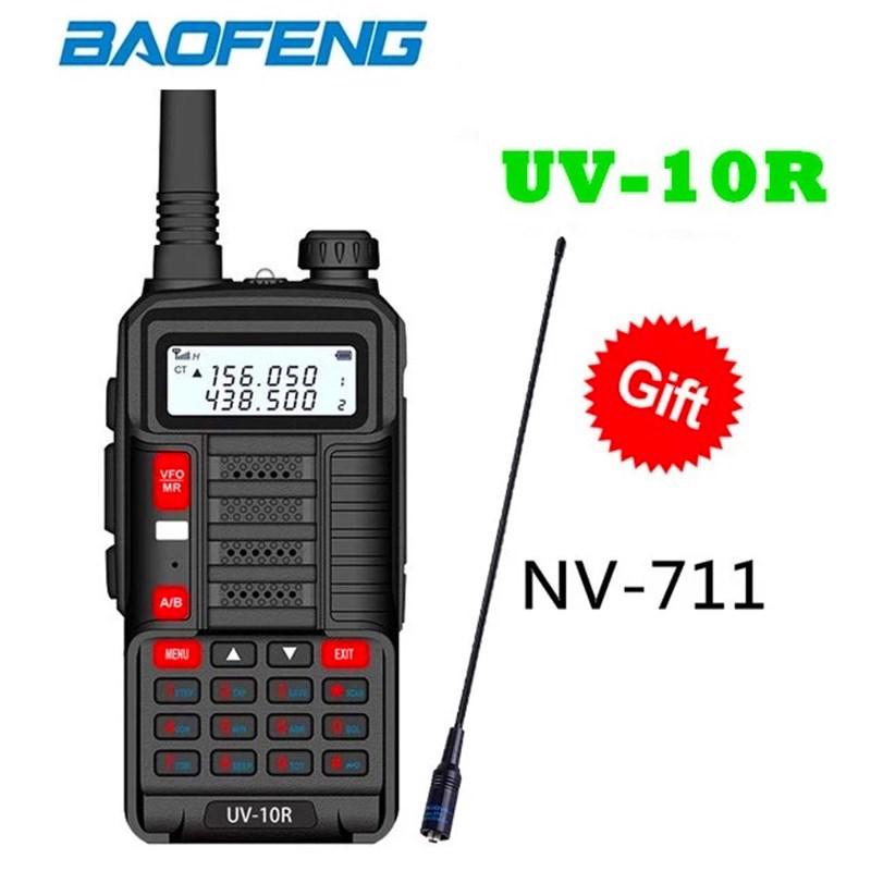 

2021 models Talkie Baofeng UV-10R High Power 10W Dual Band Two Way CB Ham Radio USB Charging BF UV-10R New UV5R upgrade version