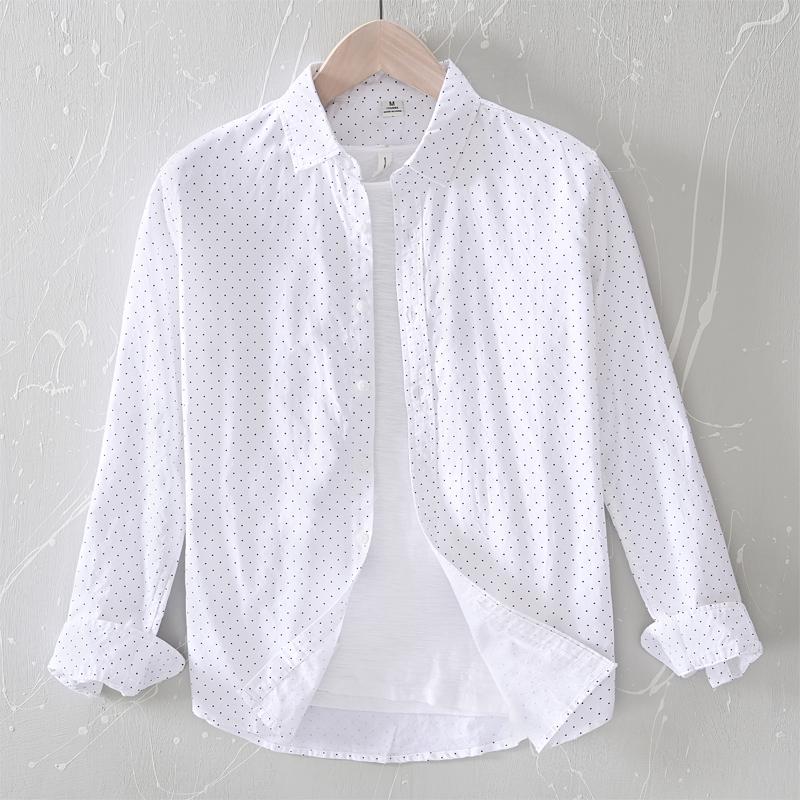 

2020 New arrival long-sleeved brand cotton shirts men fashion white shirt for men simple comfortable shirt mens chemise camisa, Gray